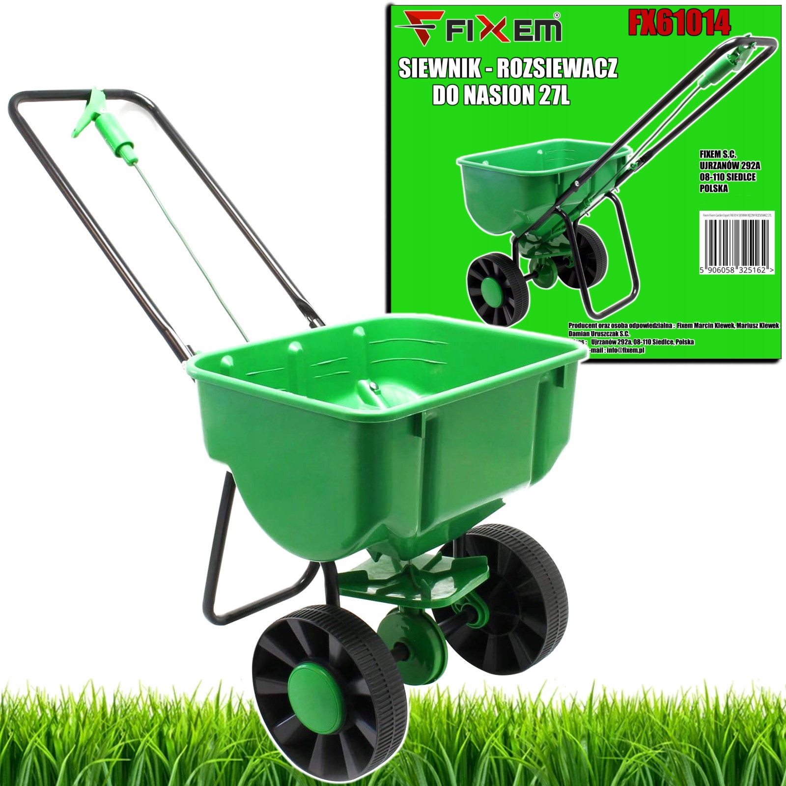 Ručný sejací stroj Fixem 27 l 50 cm
